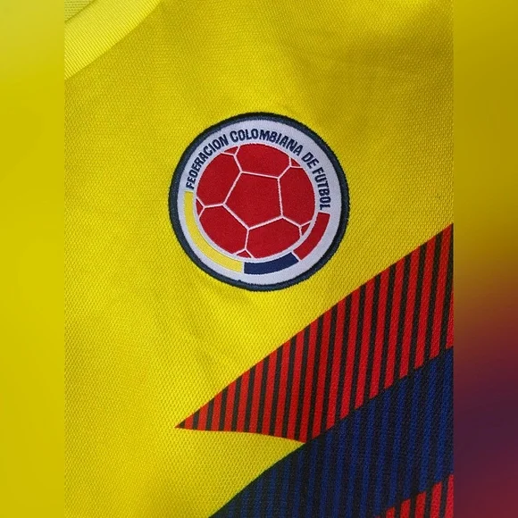 Adidas Climalite Federacion Colombiana De Futbol Colombia Soccer Jersey Women XL - Picture 3 of 10